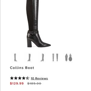 Nine West Collins size 8 boot. Worn once.